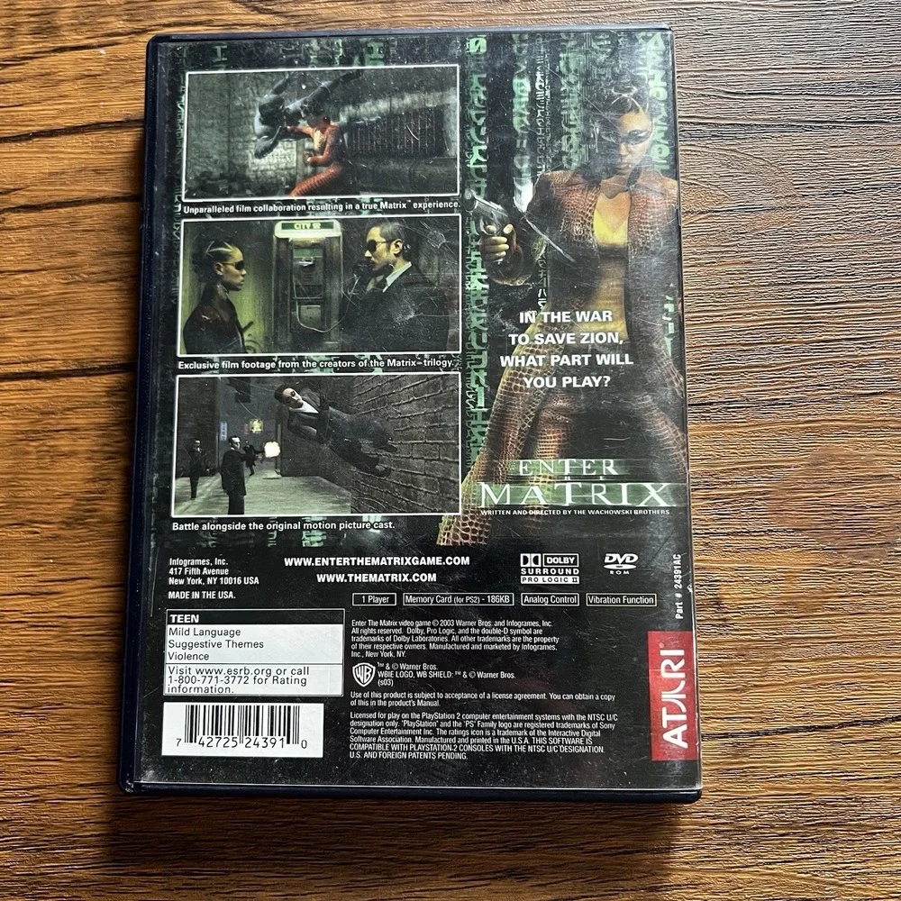 Enter the Matrix (Sony PlayStation 2, 2003)